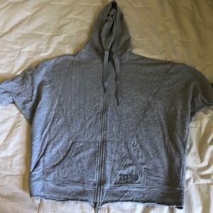 Loose shortsleeve hoodie